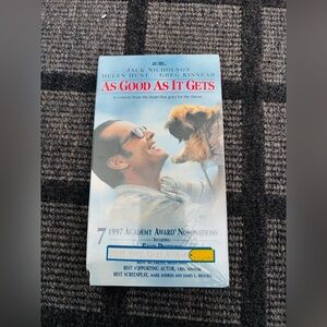 AS GOOD AS IT GETS, NWT VHS Tape SEALED